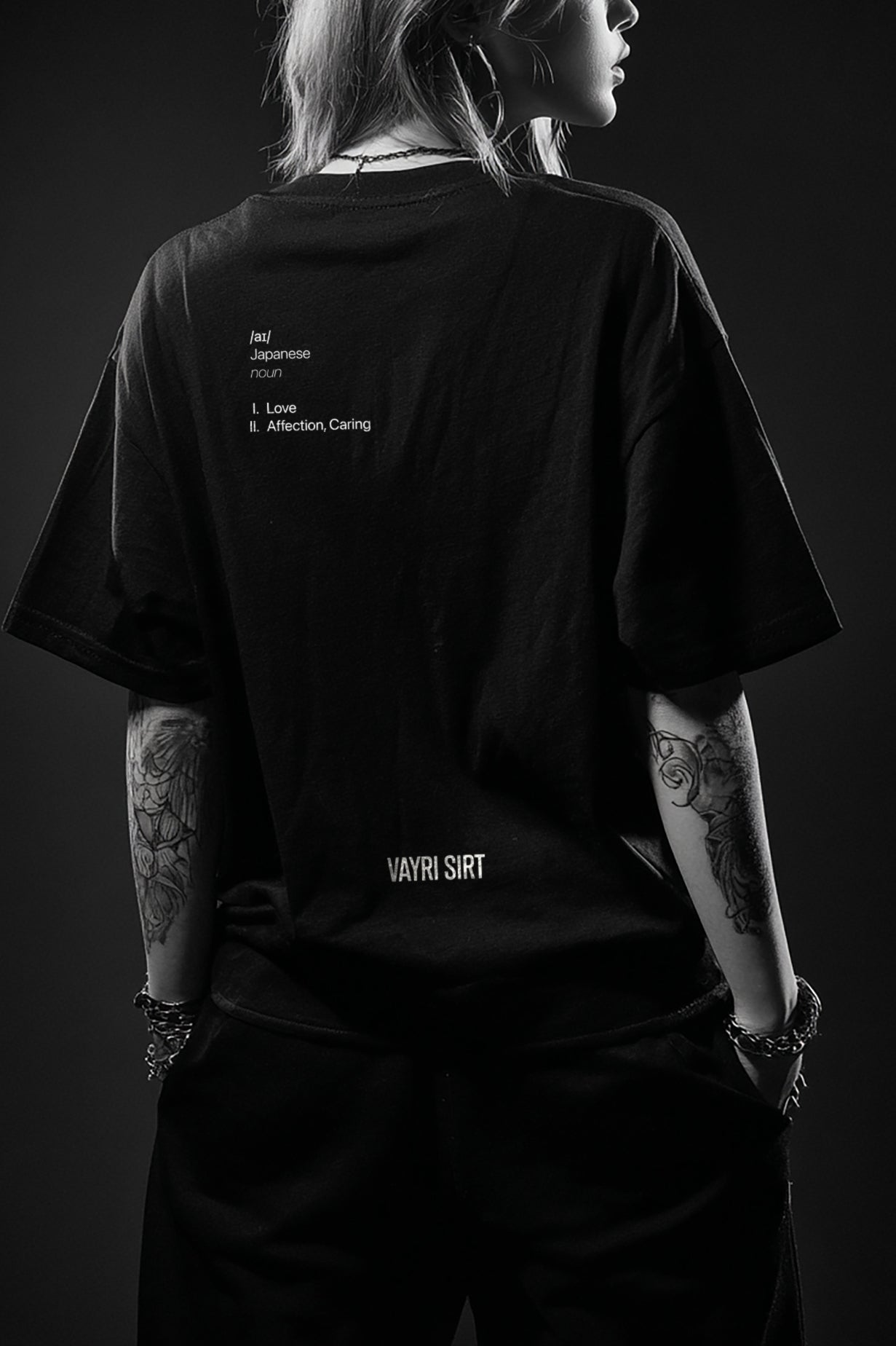 SER [JAPANESE] OVERSIZE TEE - VAYRI SIRT