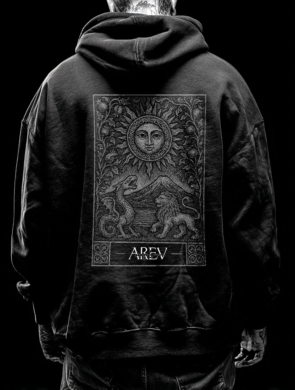 THE SUN [AREV] TAROT HOODIE
