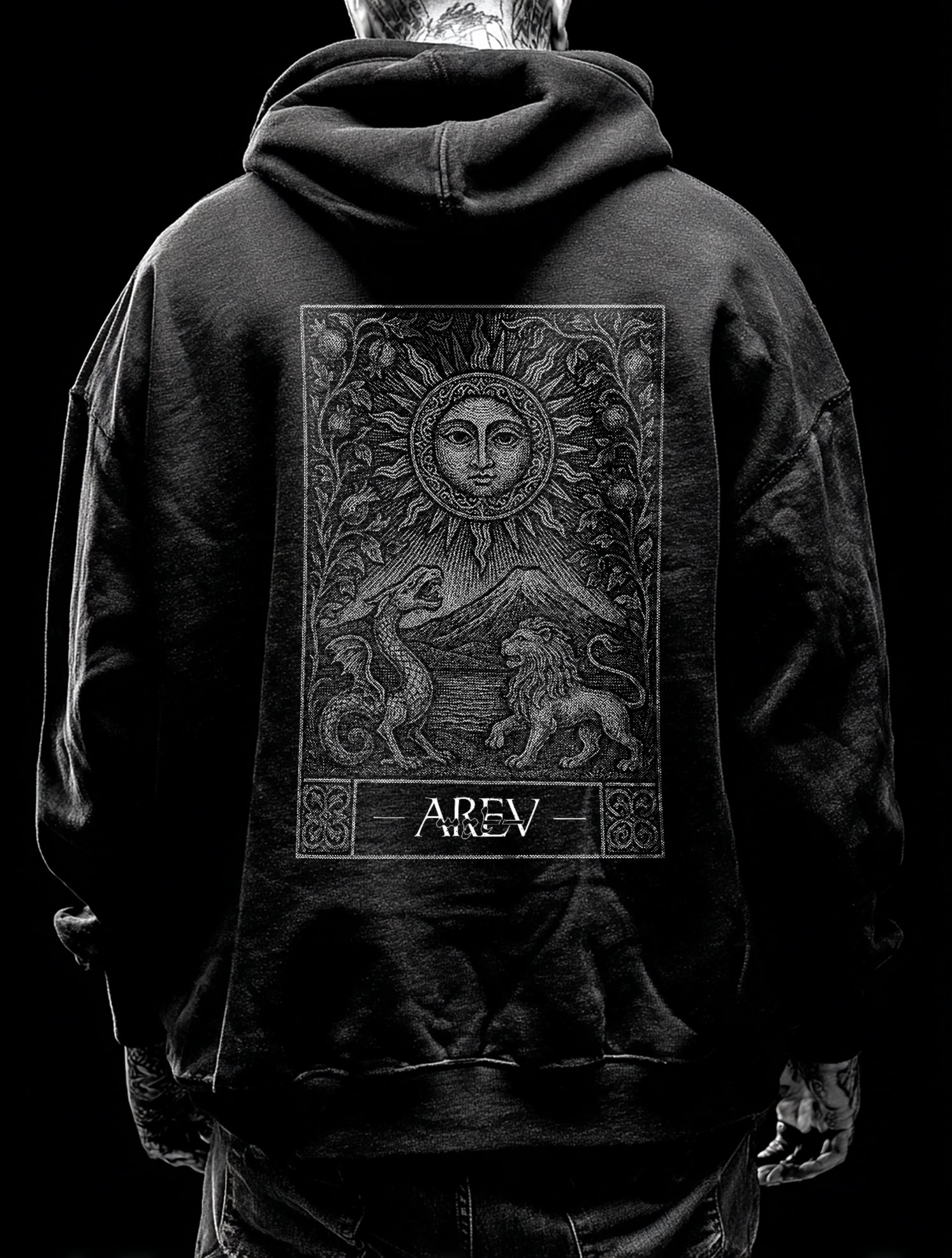 THE SUN [AREV] TAROT HOODIE