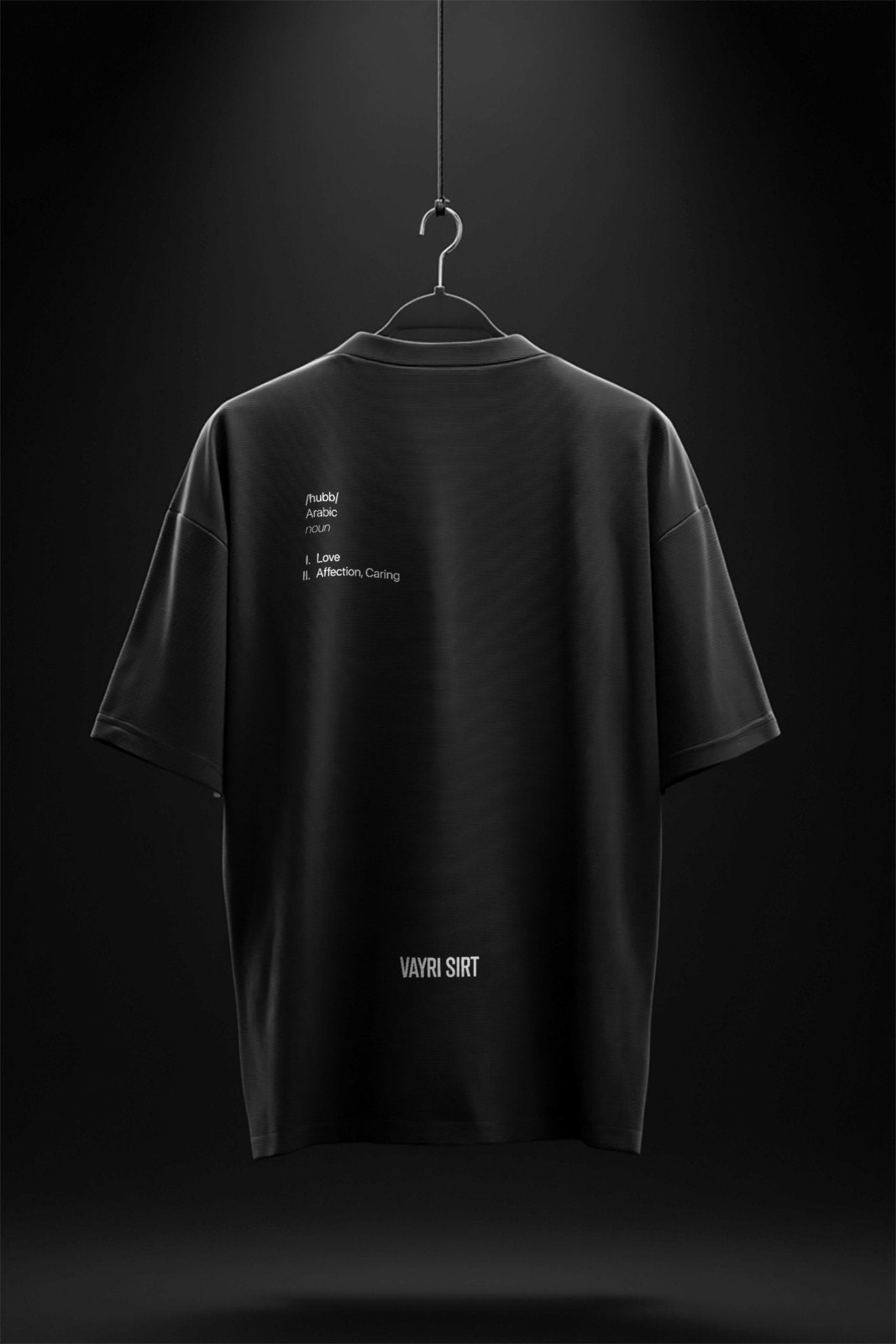 SER [ARABIC] OVERSIZE TEE - VAYRI SIRT
