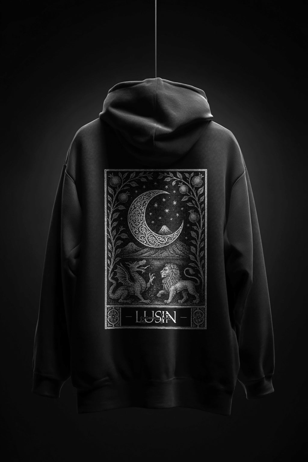 THE MOON [LUSIN] TAROT HOODIE