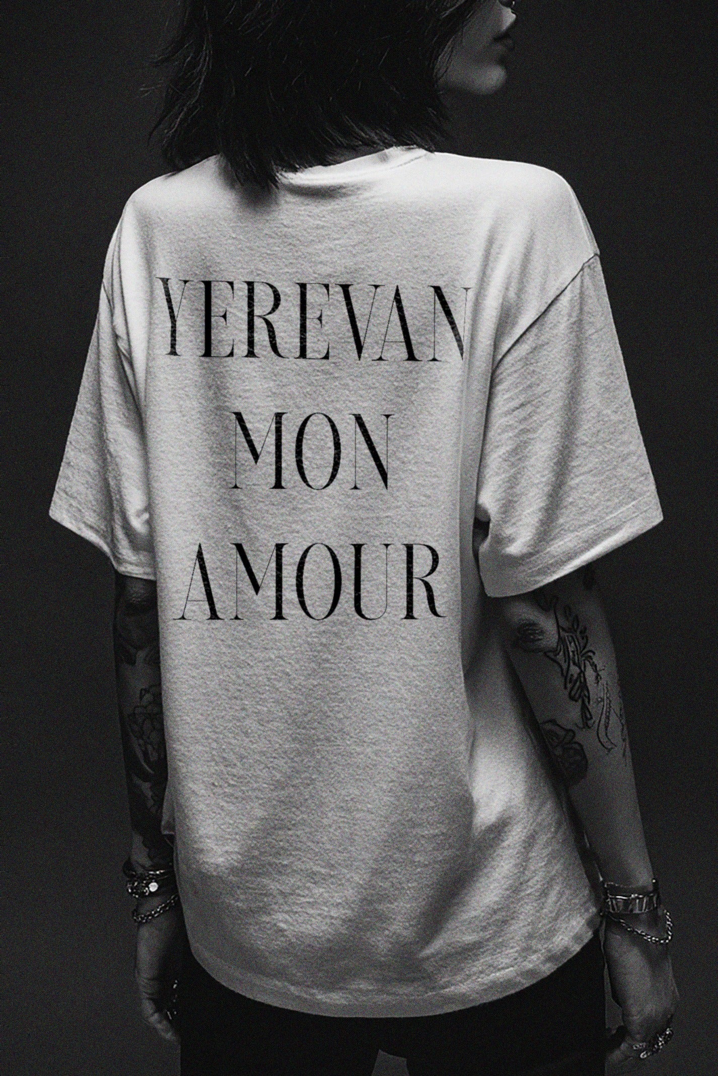 YEREVAN MON AMOUR HEAVY OVERSIZE TEE