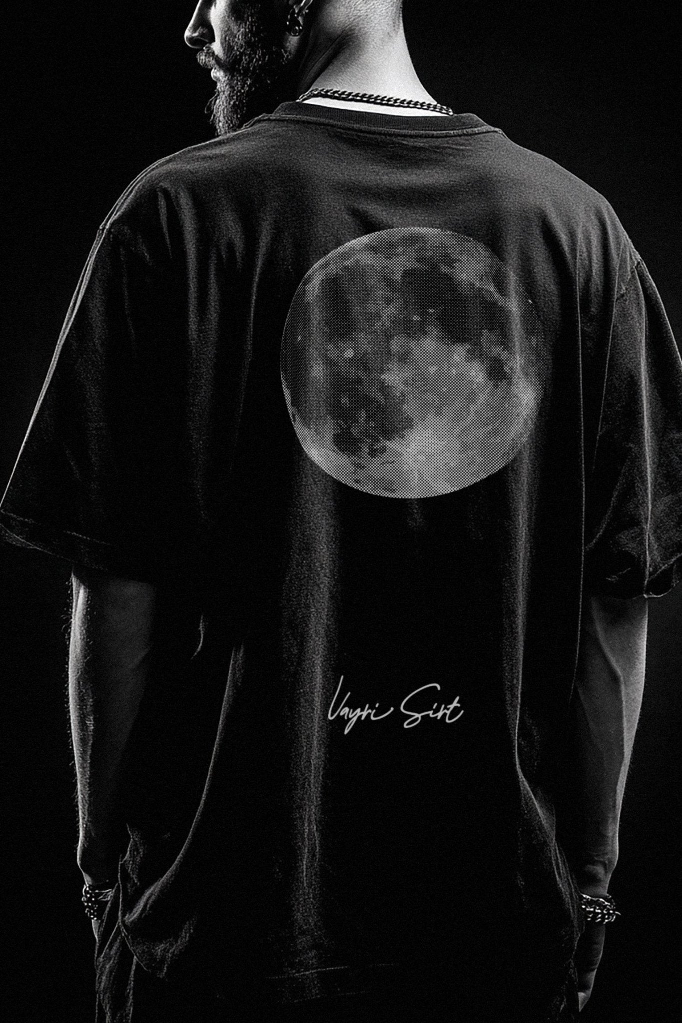 LUNA ALBAE LUCIS HEAVY OVERSIZE TEE - VAYRI SIRT