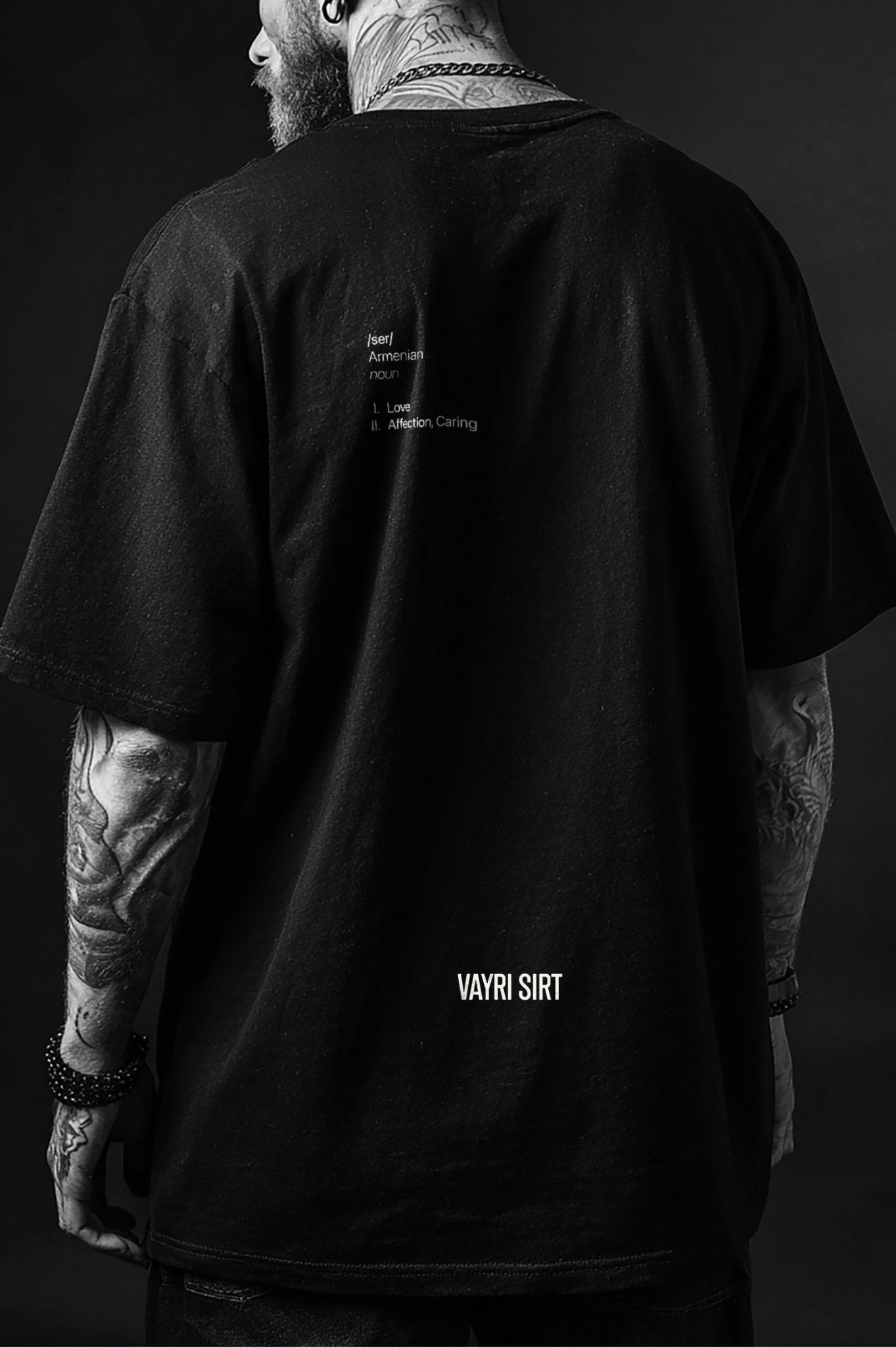 SER [ARMENIAN] OVERSIZE TEE - VAYRI SIRT